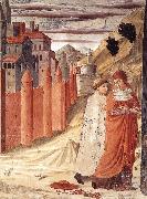 The Departure of St Jerome from Antioch dg GOZZOLI, Benozzo
